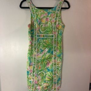 Lilly Pulitzer Fryer Shift Dress Elephant Ears